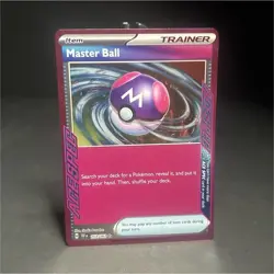 Master Ball ACE SPEC Holo Temporal Forces 153/162 Pokemon TCG - Image 1