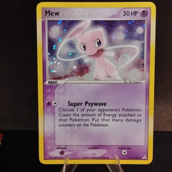 Pokemon Mew 2006 Holo LP with Swirl Secret Rare 111/110 - Image 1