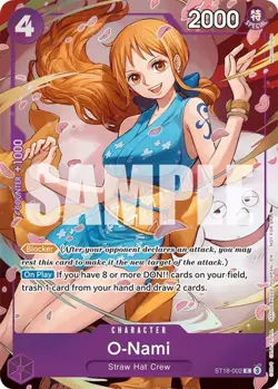 One Piece TCG | O-Nami - ST18-002 | ST18-002 | Extra Booster: One Piece Heroi... - Image 1