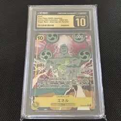 2025 ONE PIECE JAPANESE ANIME 25TH COLLECTION #EB02-052 ENEL CGC 10 PRISTINE - Image 1