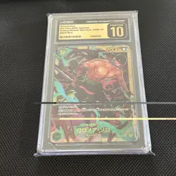 2025 One Piece Japanese Roronoa Zoro #OP06-118 Secret Rare CGC 10 Pristine - Image 1
