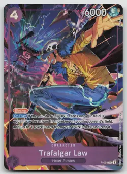 Trafalgar Law (Illustration Box Vol.6) Foil PR One Piece Promotion Cards P-093 N - Image 1