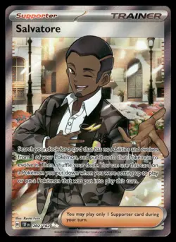 Pokemon Cards Salvatore 202/162 Temporal Forces Ultra Rare NM - Image 1