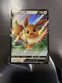 Eevee V SWSH065 SWSH: Sword & Shield Promo Cards Holo - Image 1