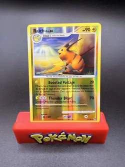 NM Pokemon Raichu Reverse Holo Card 27/99 Arceus Pokemon Card-f - Image 1