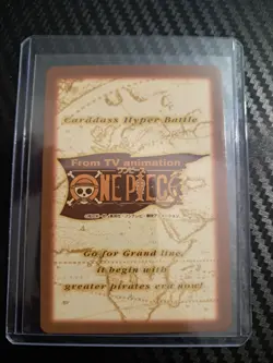 2001 BANDAI One Piece Hyper Battle NICO ROBIN MISS SUNDAY SCARCE S107 CARD - Image 2