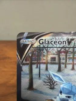 Glaceon v Evolving Skies Card 175/203 (Damaged Binder Copy) - Image 2