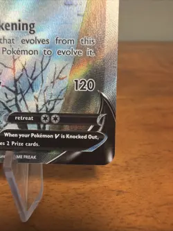Glaceon v Evolving Skies Card 175/203 (Damaged Binder Copy) - Image 5