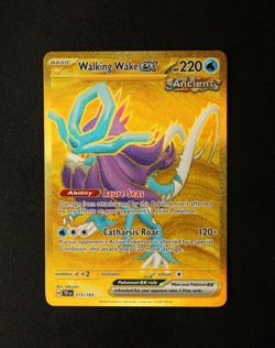 Pokemon Card TCG - Walking Wake EX 215/162 - Temporal Forces - Hyper Rare - NM ⭐ - Image 1