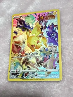 The Pokemon Pikachu Secret Rare Holo 160/159 Crown Zenith ✨💎✨ - Image 3
