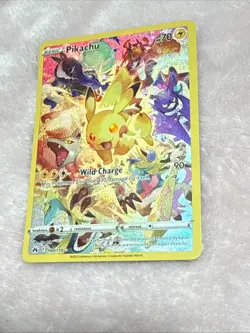 The Pokemon Pikachu Secret Rare Holo 160/159 Crown Zenith ✨💎✨ - Image 4
