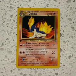 Pokemon Quilava Neo Genesis Uncommon 1st Edition 46/111 NM - Image 1