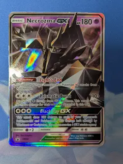 Necrozma GX 2017 SM58 -Sun & Moon Promos - Holo Black Star Promo Pokemon TCG NM - Image 1