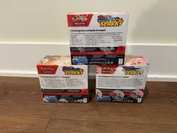 Lot of (3) Pokemon TCG Surging Sparks Booster Boxes SEALED/NEW - Image 2
