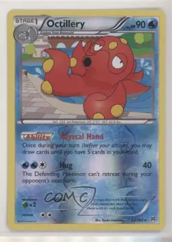 Octillery Reverse Foil Pokemon XY BREAKthrough #33 - Image 1