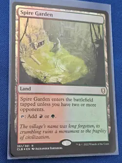 ​Spire Garden - Commander Legends: Battle for Baldur's Gate [Near Mint Foil] [Ma - Image 1