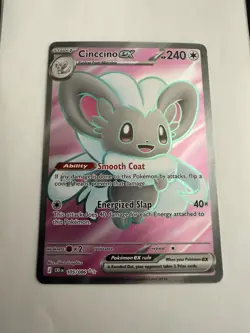 Pokemon Cinccino ex 105/086 & 098/086 Chaos Rising Rare Full Art Holo NM/M - Image 1