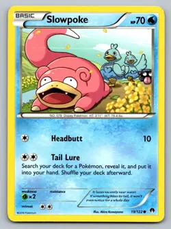 Pokemon TCG XY - BREAKpoint Slowpoke 19/122 - Image 1