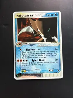 🔵2003 Pokemon EX Sandstorm #97 Kabutops EX Holo Vintage Rare 🔵 - Image 1