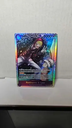 Rosinate & Law (EB04-038) SR | One Piece The Azure Sea's Seven | NM Holo - Image 1