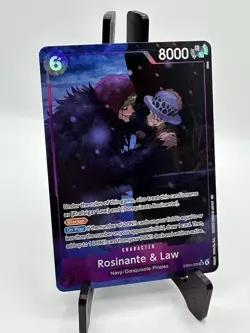 One piece EB04-038 Rosinante & Law SR Alt Art Rosinante & Law English Near Mint - Image 1