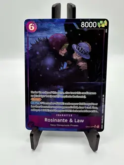 One piece EB04-038 Rosinante & Law SR Alt Art Rosinante & Law English Near Mint - Image 2