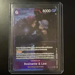 One Piece | Rosinante & Law | EB04-038 | Alt Art (SR) | NM - Image 1