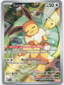 Eevee - Promo SV: Scarlet & Violet Promo Cards SVP Colorless Holo 173 2023 NM - Image 1
