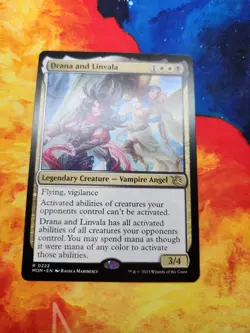 Drana and Linvala - March of the Machine (MOM) - NM - Image 1