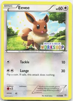 Eevee - 63/98 (Build-A-Bear Workshop Exclusive) Promo Miscellaneous Cards & Prod - Image 1
