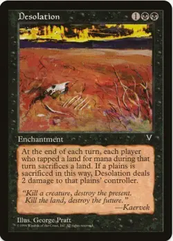 1 x Desolation - Visions - LP - MTG - EOF - Image 1
