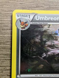 Pokemon TCG Umbreon XY96 Black Star Promo Holo Card 2016 - LP - Image 2