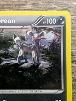 Pokemon TCG Umbreon XY96 Black Star Promo Holo Card 2016 - LP - Image 3