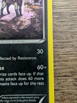 Pokemon TCG Umbreon XY96 Black Star Promo Holo Card 2016 - LP - Image 5
