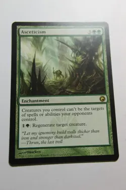 MTG Asceticism x1- -Scars of Mirrodin-Lightly Played - Image 1