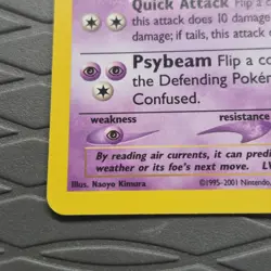 Espeon 20/75 Neo Discovery Non Holo Rare Pokemon Card - Image 5