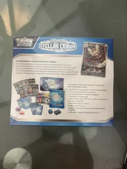 Pokemon TCG Stellar Crown Elite Trainer Box, ETB Factory Sealed - Image 2