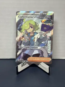 Pokemon Ciphermaniac's Codebreaking 198/162 Full Art SV Temporal Forces - Image 1