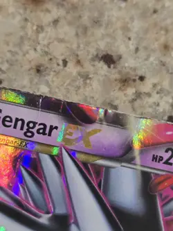 Pokemon M Gengar EX XY166 Mega EX Full Art Holo Promo Pokemon TCG English - Image 3