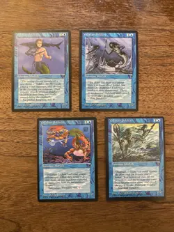 Vodalian Soldiers NM x4 NEVER PLAYED MTG Fallen Empires Magic 1994 FREE SHIPPING - Image 1