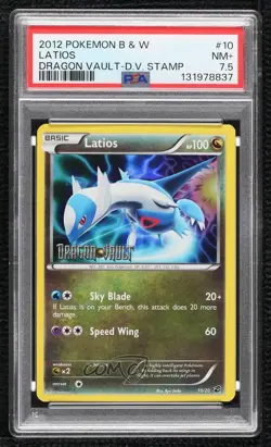 Latios (Dragon Vault Blister Promo) Pokemon Mini-Set PSA 7.5 - Image 1