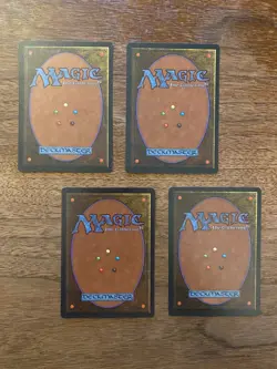 Tidal Flats NM+ x4 NEVER PLAYED MTG Fallen Empires Magic 1994 FREE SHIPPING - Image 2