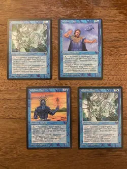 Vodalian Mage NM+ x4 NEVER PLAYED MTG Fallen Empires Magic 1994 FREE SHIPPING - Image 1