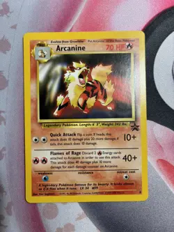 1999 Pokemon Wizards Black Star Promos Arcanine #6 - Image 1