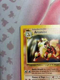 1999 Pokemon Wizards Black Star Promos Arcanine #6 - Image 2