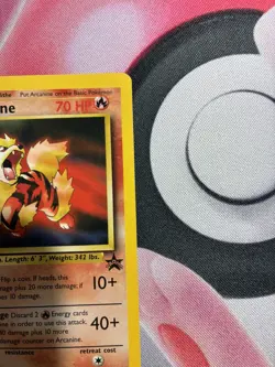 1999 Pokemon Wizards Black Star Promos Arcanine #6 - Image 3