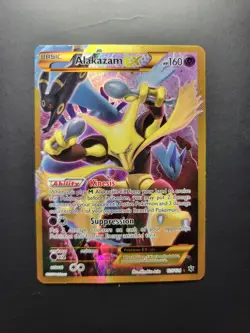 Alakazam EX 125/124 Fates Collide Secret Rare Full Art Holo EN 2016 160HP - Image 1
