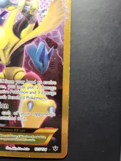 Alakazam EX 125/124 Fates Collide Secret Rare Full Art Holo EN 2016 160HP - Image 2