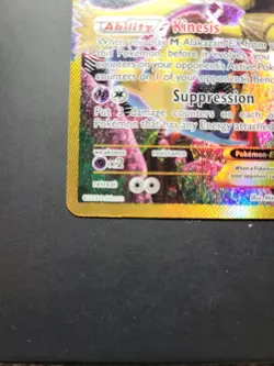 Alakazam EX 125/124 Fates Collide Secret Rare Full Art Holo EN 2016 160HP - Image 3