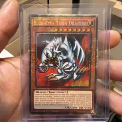 Yugioh Rarity Collection 5 - Blue-Eyes Toon Dragon (Starlight Rare) - RA05-EN003 - Image 1